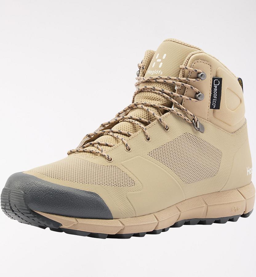 Haglöfs Womens L.I.M Mid Proof Eco Hiking Boots Khaki New Zealand 69053CFEO